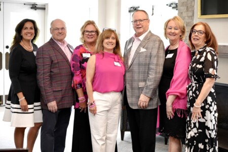 Board members at the 2024 May Day Brunch